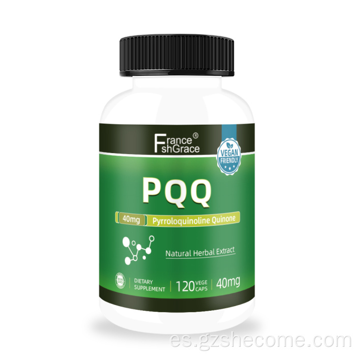 Shecome PQQ Cápsulas Energía Apoyo a la salud mitocondrial